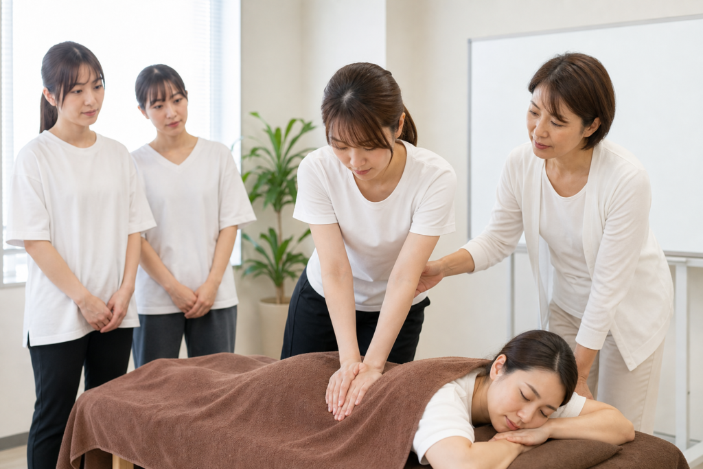 セラピスト研修で学ぶ9つの主なカリキュラム