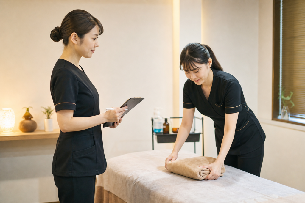 サロンオーナー向け新人技術チェック表