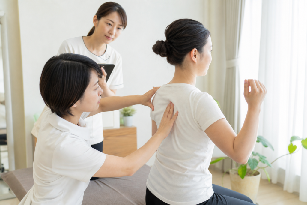 筋肉の位置を確認する触診6ステップ