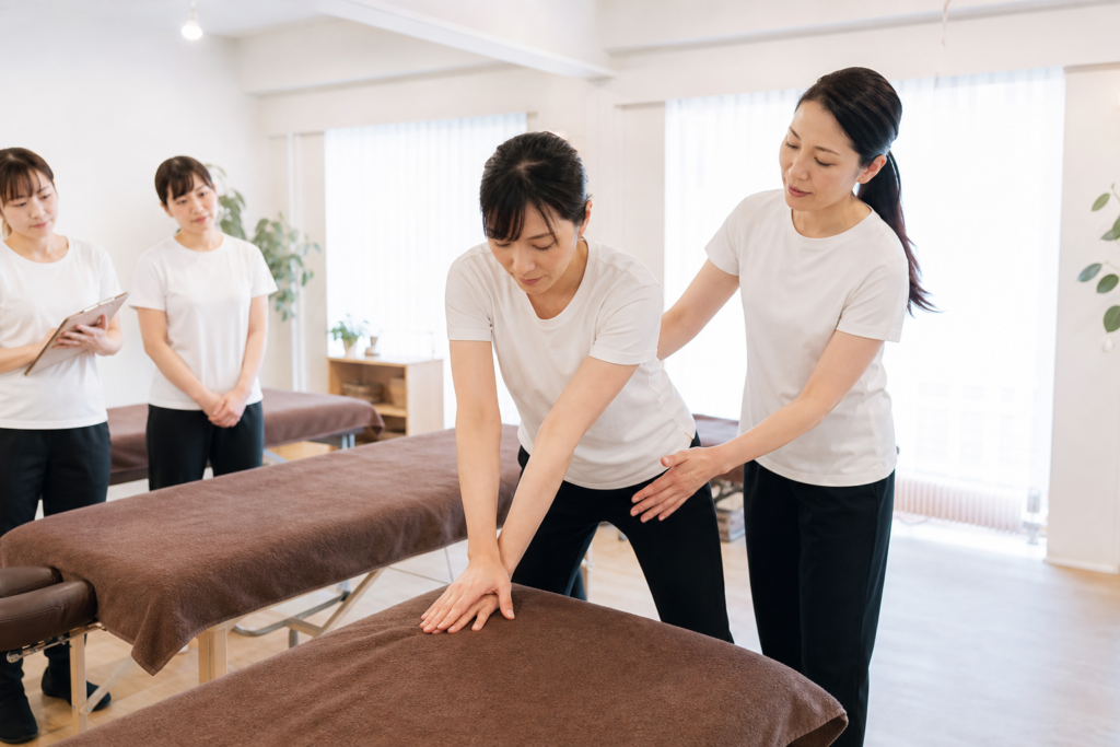 腕力に頼らず安定した圧をつくる練習方法