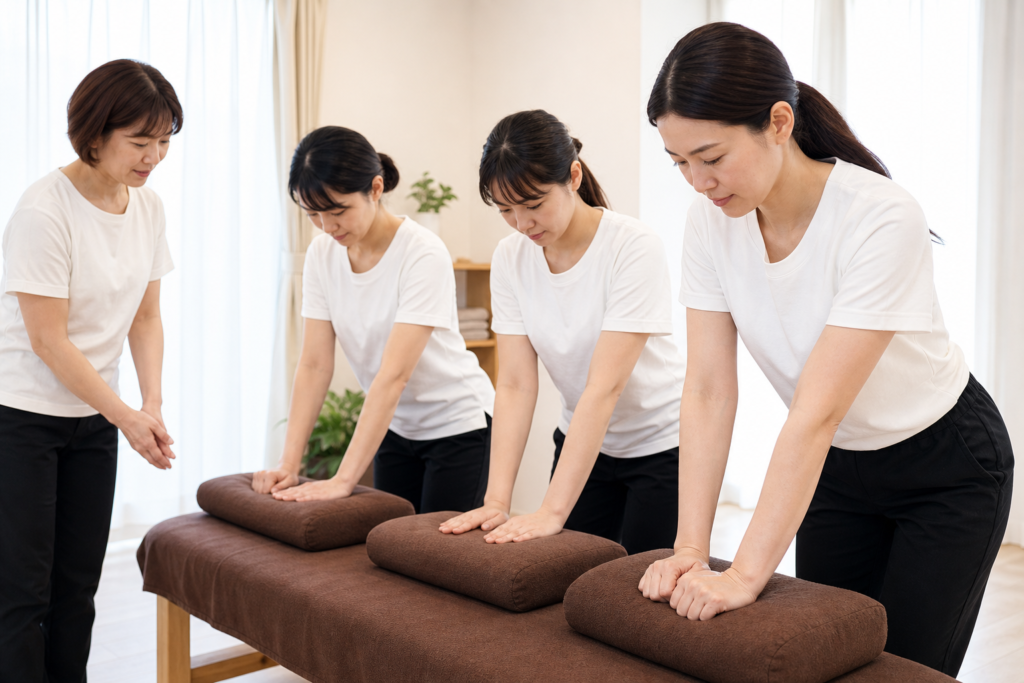 母指だけに頼らず接触面を使い分ける