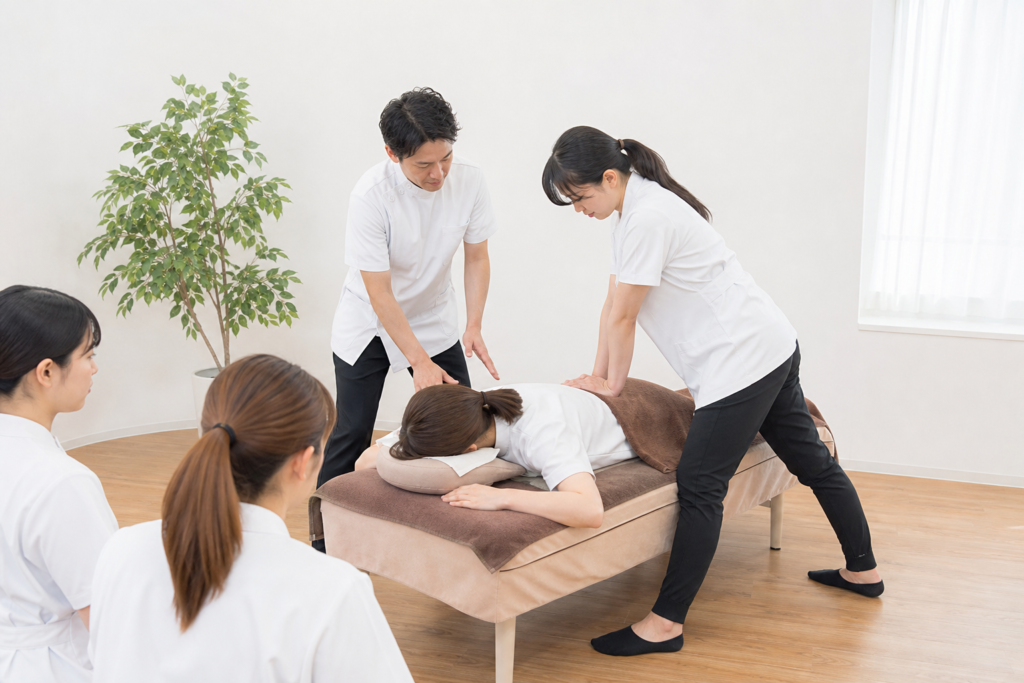 施術のリズムとは、手を動かす速さだけではない