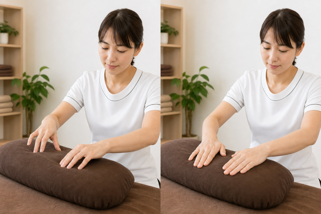 柔らかい手と密着感を分けて理解する