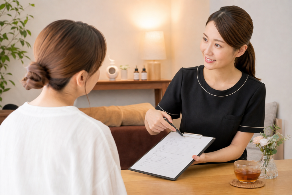 悩みを引き出して施術方針を決める7つの手順